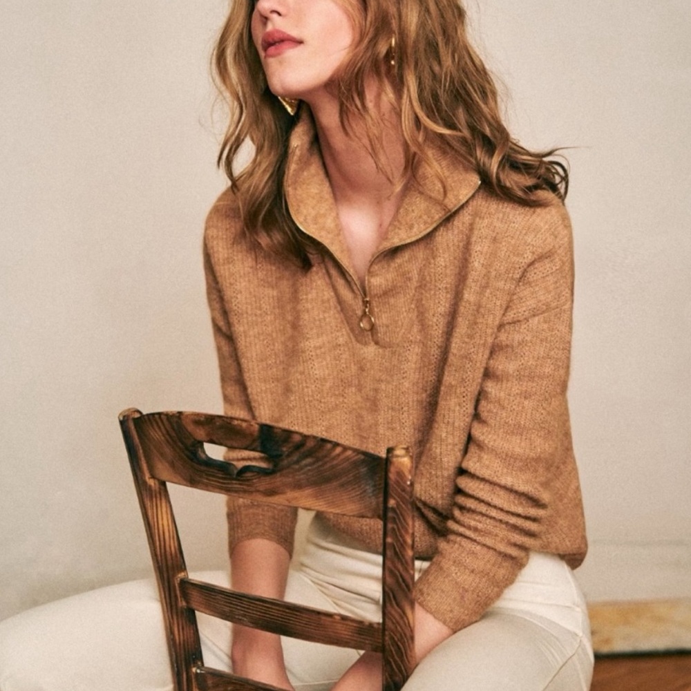 Sezane Marino wool sweater